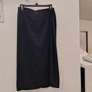 Nine West Side Ruched Midi Skirt M-NWT